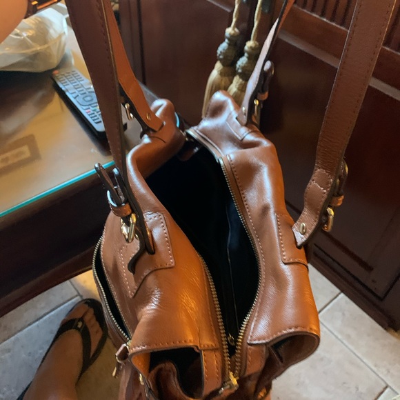 Brown leather purse - Picture 10 of 14